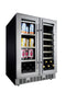Lorraine 24″ French Door Beverage Centre
