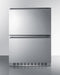 24" Wide 2-Drawer Refrigerator-Freezer