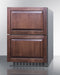 24" Wide 2-Drawer Refrigerator-Freezer