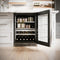 Pro Gen 3 24″ Built-in Wine And Beverage Center Panel-ready