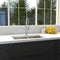33 In. Anton Undermount Double Bowl Stainless Steel Kitchen Sink With Bottom Grid