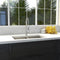 33 In. Anton Undermount Double Bowl Stainless Steel Kitchen Sink With Bottom Grid
