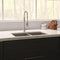 33 In. Anton Undermount Double Bowl Satin Stainless Steel Kitchen Sink With Bottom Grid