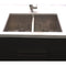 33 In. Anton Undermount Double Bowl Satin Stainless Steel Kitchen Sink With Bottom Grid