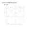 36 In. Anton Undermount Double Bowl Stainless Steel Kitchen Sink With Bottom Grid