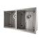 36 In. Anton Undermount Double Bowl Stainless Steel Kitchen Sink With Bottom Grid