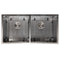 36 In. Anton Undermount Double Bowl Satin Stainless Steel Kitchen Sink With Bottom Grid