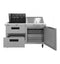 Refrigerator, Two Section Mega Top Prep Table, Drawer/Door Combo