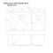 33 In. Chamonix Undermount Double Bowl Satin Stainless Steel Kitchen Sink With Bottom Grid
