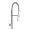 Sierra Pull Down Spring Single Handle Kitchen Faucet In Brushed Nickel