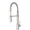 Sierra Pull Down Spring Single Handle Kitchen Faucet In Brushed Nickel