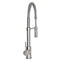 Sierra Pull Down Spring Single Handle Kitchen Faucet In Brushed Nickel