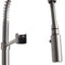 Sierra Pull Down Spring Single Handle Kitchen Faucet In Brushed Nickel