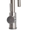 Sierra Pull Down Spring Single Handle Kitchen Faucet In Brushed Nickel
