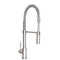 Sierra Pull Down Spring Single Handle Kitchen Faucet In Brushed Nickel