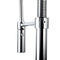 Sierra Pull Down Spring Single Handle Kitchen Faucet In Chrome