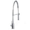 Sierra Pull Down Spring Single Handle Kitchen Faucet In Chrome