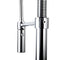 Sierra Pull Down Spring Single Handle Kitchen Faucet In Chrome