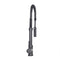 Autograph Edition Sierra Pull Down Spring Single Handle Kitchen Faucet In Matte Black