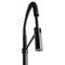 Autograph Edition Sierra Pull Down Spring Single Handle Kitchen Faucet In Matte Black