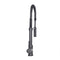 Autograph Edition Sierra Pull Down Spring Single Handle Kitchen Faucet In Matte Black