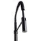Autograph Edition Sierra Pull Down Spring Single Handle Kitchen Faucet In Matte Black