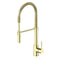 Autograph Edition Sierra Pull Down Spring Single Handle Kitchen Faucet In Polished Gold
