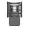 36 In. 19.6 Cu. Ft. Panel Ready French Door Built-in Bottom Freezer Refrigerator With Water Dispenser And Ice Maker With Stainless Steel Interior