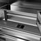 36 In. 19.6 Cu. Ft. French Door Built-in Bottom Freezer Refrigerator With Water Dispenser And Ice Maker In White Matte With Stainless Steel Interior