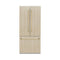 Autograph Edition 36 In. 19.6 Cu. Ft. Panel Ready French Door Built-in Bottom Freezer Refrigerator With Water Dispenser And Ice Maker With Stainless Steel Interior And Polished Gold Accents