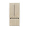 Autograph Edition 36 In. 19.6 Cu. Ft. Panel Ready French Door Built-in Bottom Freezer Refrigerator With Water Dispenser And Ice Maker With Stainless Steel Interior And Matte Black Accents