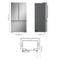 27 Cu. Ft. Smart Counter-depth Max™ French Door Refrigerator