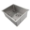 23 In. Meribel Undermount Single Bowl Stainless Steel Kitchen Sink With Bottom Grid