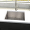 23 In. Meribel Undermount Single Bowl Stainless Steel Kitchen Sink With Bottom Grid