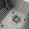 23 In. Meribel Undermount Single Bowl Stainless Steel Kitchen Sink With Bottom Grid