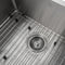 23 In. Meribel Undermount Single Bowl Stainless Steel Kitchen Sink With Bottom Grid
