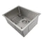 23 In. Meribel Undermount Single Bowl Stainless Steel Kitchen Sink With Bottom Grid