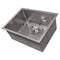 23 In. Meribel Undermount Single Bowl Satin Stainless Steel Kitchen Sink With Bottom Grid