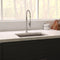 23 In. Meribel Undermount Single Bowl Satin Stainless Steel Kitchen Sink With Bottom Grid