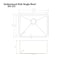 23 In. Meribel Undermount Single Bowl Satin Stainless Steel Kitchen Sink With Bottom Grid