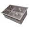 27 In. Meribel Undermount Single Bowl Stainless Steel Kitchen Sink With Bottom Grid