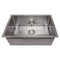 27 In. Meribel Undermount Single Bowl Stainless Steel Kitchen Sink With Bottom Grid