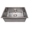 27 In. Meribel Undermount Single Bowl Stainless Steel Kitchen Sink With Bottom Grid