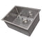 27 In. Meribel Undermount Single Bowl Satin Stainless Steel Kitchen Sink With Bottom Grid