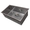 30 In. Meribel Undermount Single Bowl Satin Stainless Steel Kitchen Sink With Bottom Grid