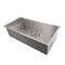 33 In. Meribel Undermount Single Bowl Stainless Steel Kitchen Sink With Bottom Grid