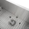 33 In. Meribel Undermount Single Bowl Stainless Steel Kitchen Sink With Bottom Grid