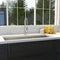 36 In. Meribel Undermount Single Bowl Stainless Steel Kitchen Sink With Bottom Grid