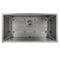 36 In. Meribel Undermount Single Bowl Stainless Steel Kitchen Sink With Bottom Grid