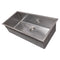 36 In. Meribel Undermount Single Bowl Satin Stainless Steel Kitchen Sink With Bottom Grid